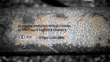 film still: End credits: an animate! production

