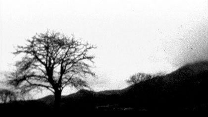 film still: The booming fallout scours the barren landscape (North Wales)

